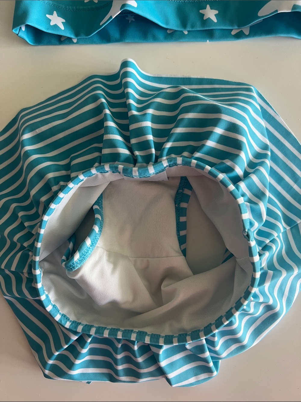 Hanna Andersson NWOT Girls Rash Guard Swimsuit Set | 12–18 Months | UPF 50+ - Picture 4 of 5